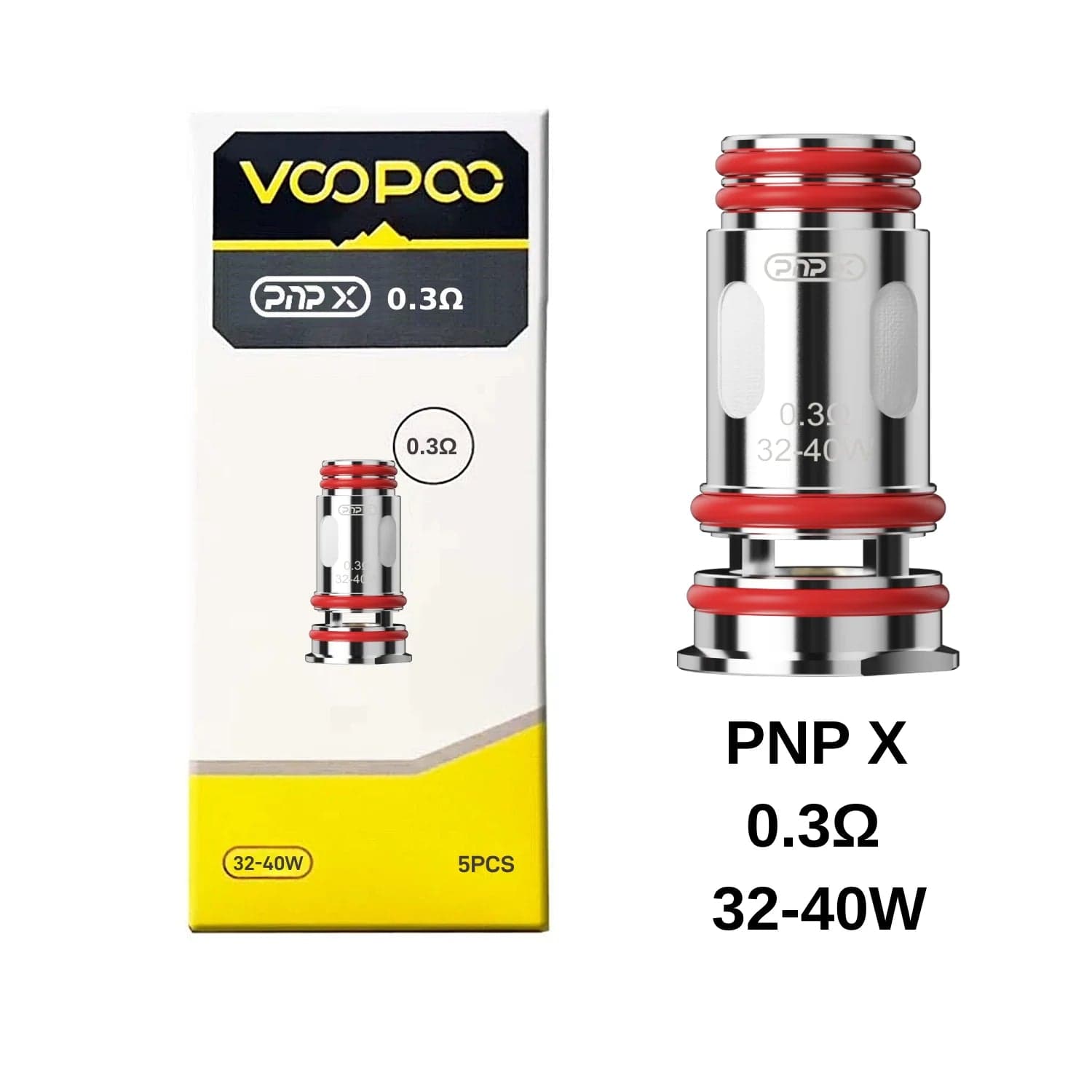 Voopoo - PNP X Replacement Coils (5pcs)