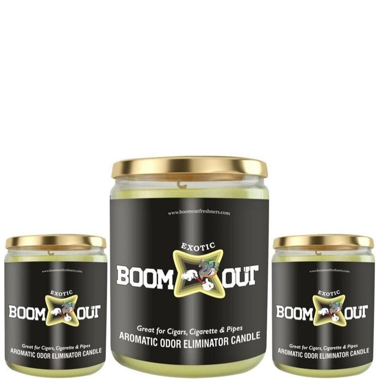 Boom Out - Odor Eliminator Candles - MK Distro