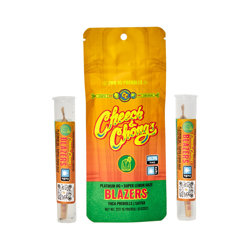 Cheech and Chong's - Blazers (THC A+ HHC) - Delta Pre-Rolls (1g x 12) - MK Distro