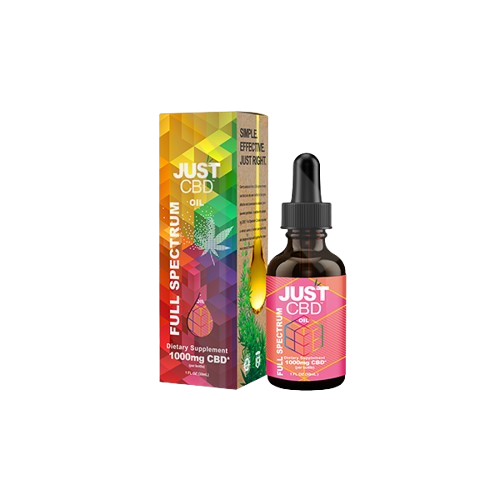 Just CBD - CBD Oil - CBD Tinctures (1000mg)