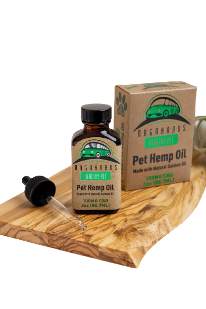 Organabus - Pet Hemp Salmon Oil CBD Tincture (100mg) - MK Distro