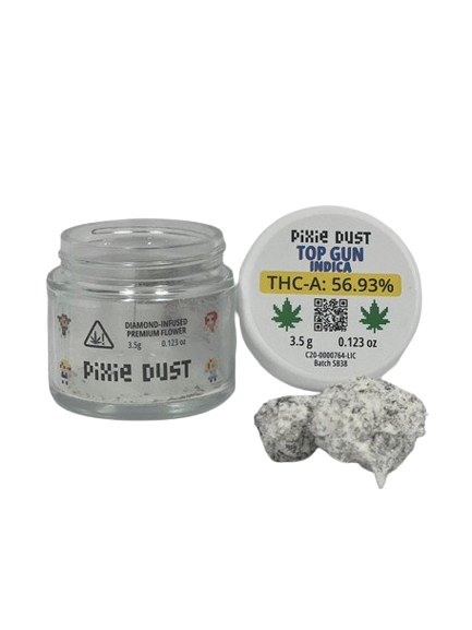 Pixie Dust - Diamond Infused Premium Flower (THCA) - Hemp Flower (3.5g) - MK Distro