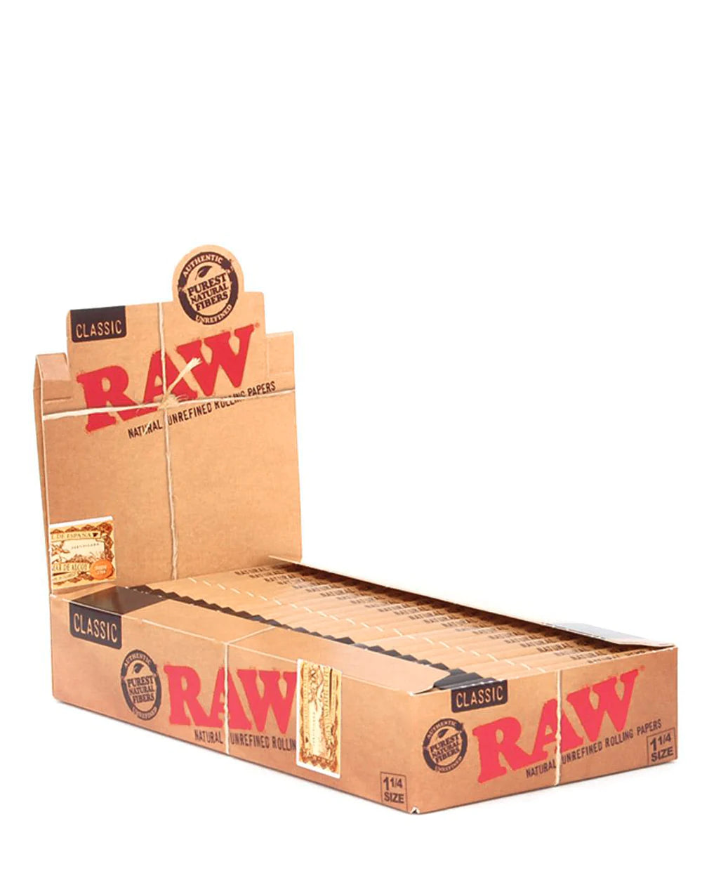 RAW - Classic 1 1/4 size - Rolling Papers (24 x 50 Papers) - MK Distro