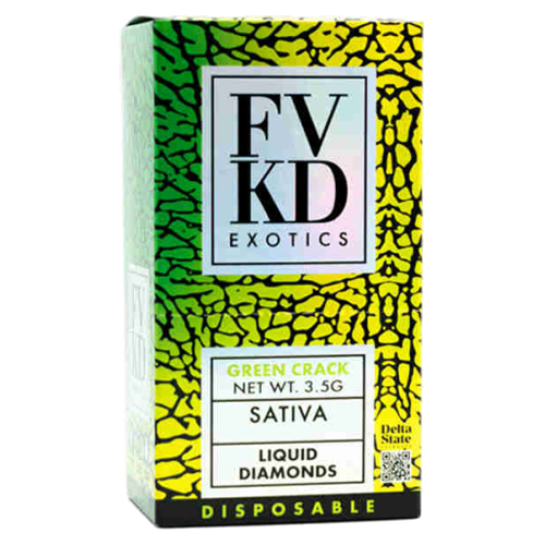 FVKD Exotics - Liquid Diamonds - Delta Disposables (3.5g)