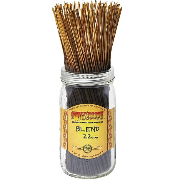 WildBerry Premium Hand-Dipped Incense Sticks (Bundle of 100) - MK Distro