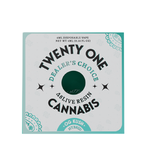 Twenty One Cannabis - Hemp Disposables (4mL x 6) - MK Distro