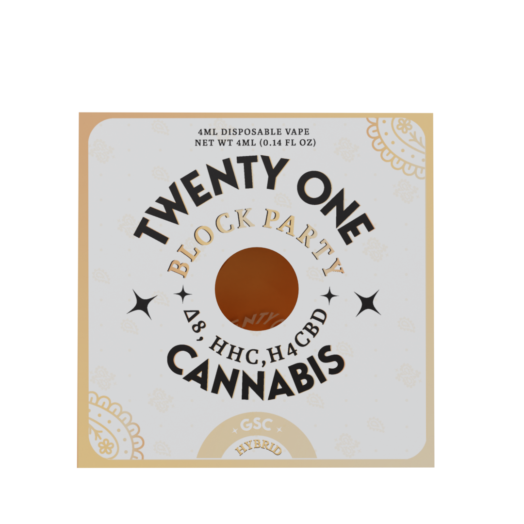 Twenty One Cannabis - Hemp Disposables (4mL x 6) - MK Distro