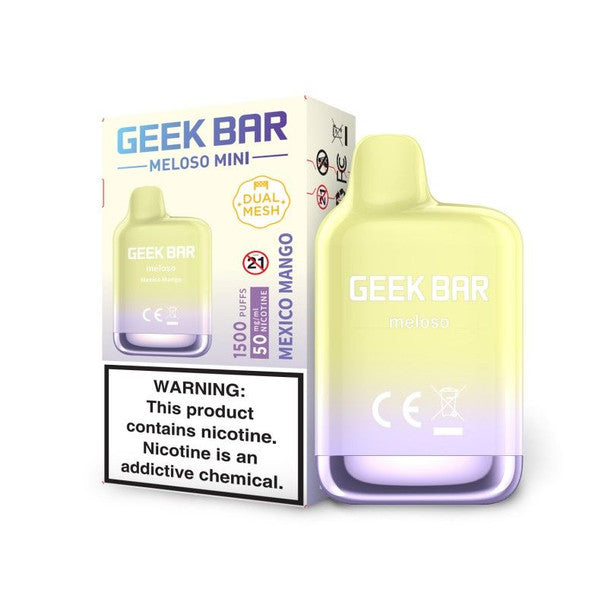 Geek Bar Meloso Mini - Disposable Vape (5% - 1500 Puffs) - Box of 10