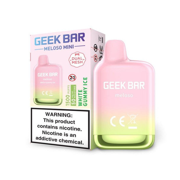 Geek Bar Meloso Mini - Disposable Vape (5% - 1500 Puffs) - Box of 10