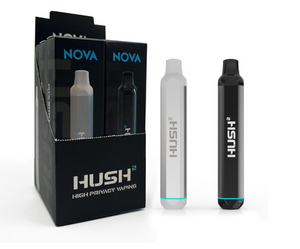 Nova Hush2 Batteries / Black&Silver (Box of 6) - MK Distro