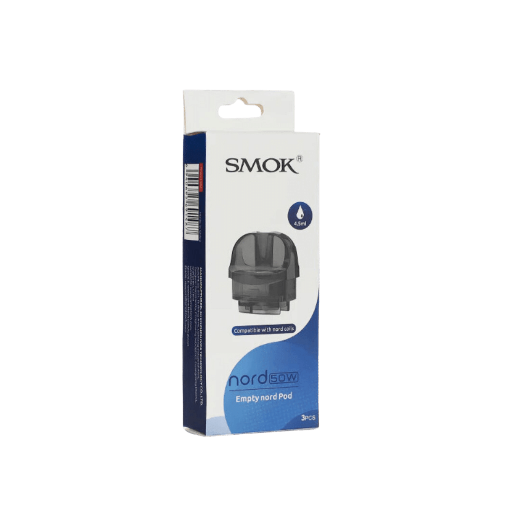 Smok - Nord Pod 4.5mL 50W - Pods (Box of 3) - MK Distro