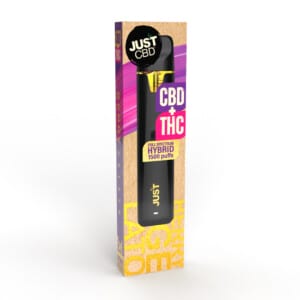 Just CBD - Live Resin Full Spectrum (2mL - 1500 Puffs) - CBD Disposables (1000mg x 10) - MK Distro