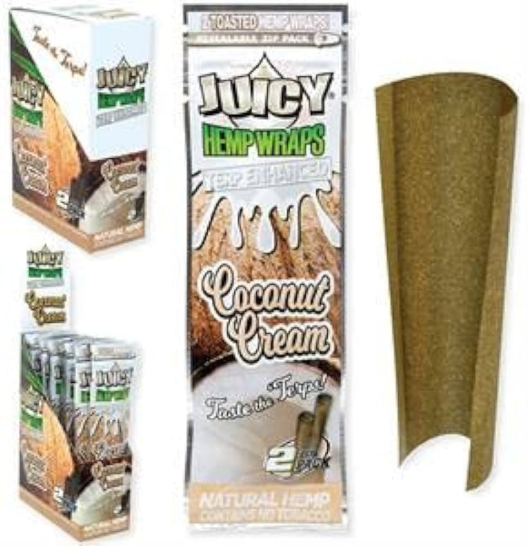 Juicy Hemp Wraps - Terp Enhanced - Wraps (25 x 2 Wraps) - MK Distro