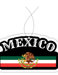 Exotic Fresh Air freshener - Mexico Flag - Black Ice - MK Distro