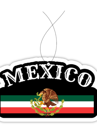 Exotic Fresh Air freshener - Mexico Flag - Black Ice - MK Distro