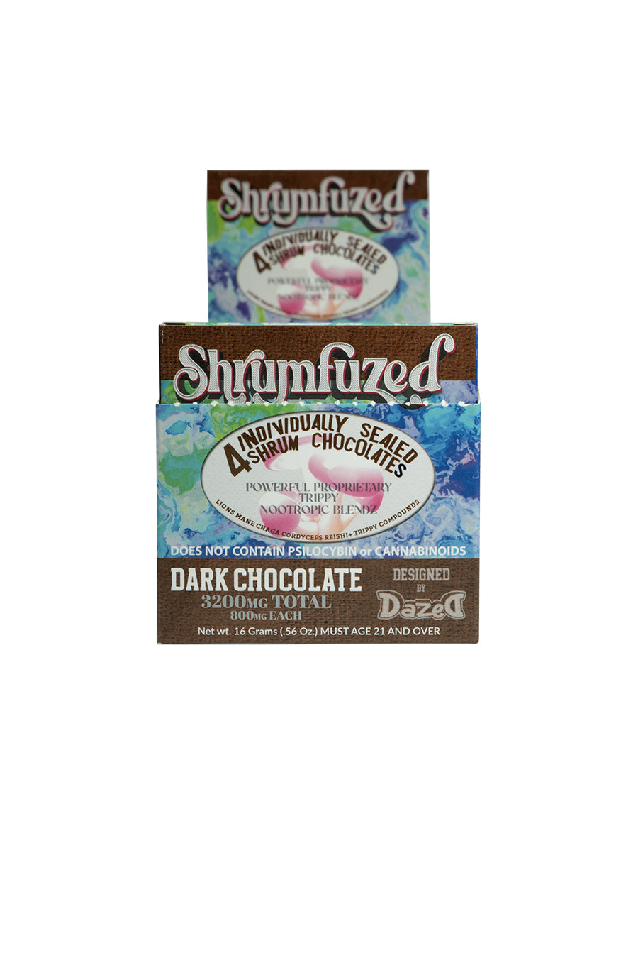 Dazed - Shrumfuzed - Gummies & Edibles (3200mg x 10) - MK Distro