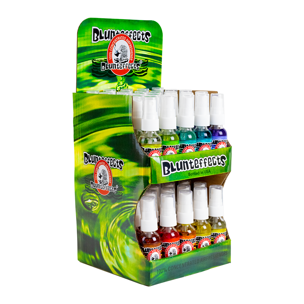 Blunt Effects Air Freshener 2-Tier Display - (Box of 50)