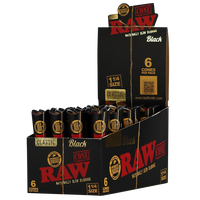 Raw Black 1 1/4 - Cones (6 x 32)