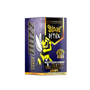 Stinger Detox - The Buzz 5X Strength Deep System Cleanser - Detox (8oz, 237ml) - MK Distro