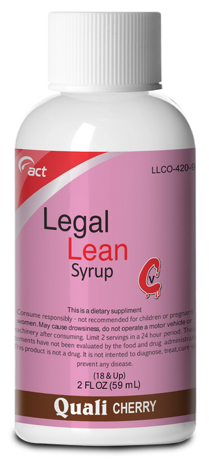 Legal Lean Syrup 59mL - Energy & Enhancement (2oZ) - MK Distro