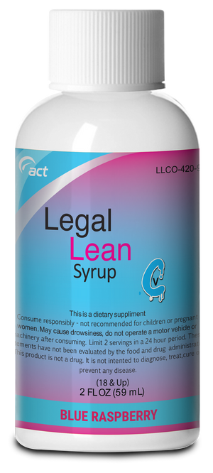 Legal Lean Syrup 59mL - Energy & Enhancement (2oZ) - MK Distro