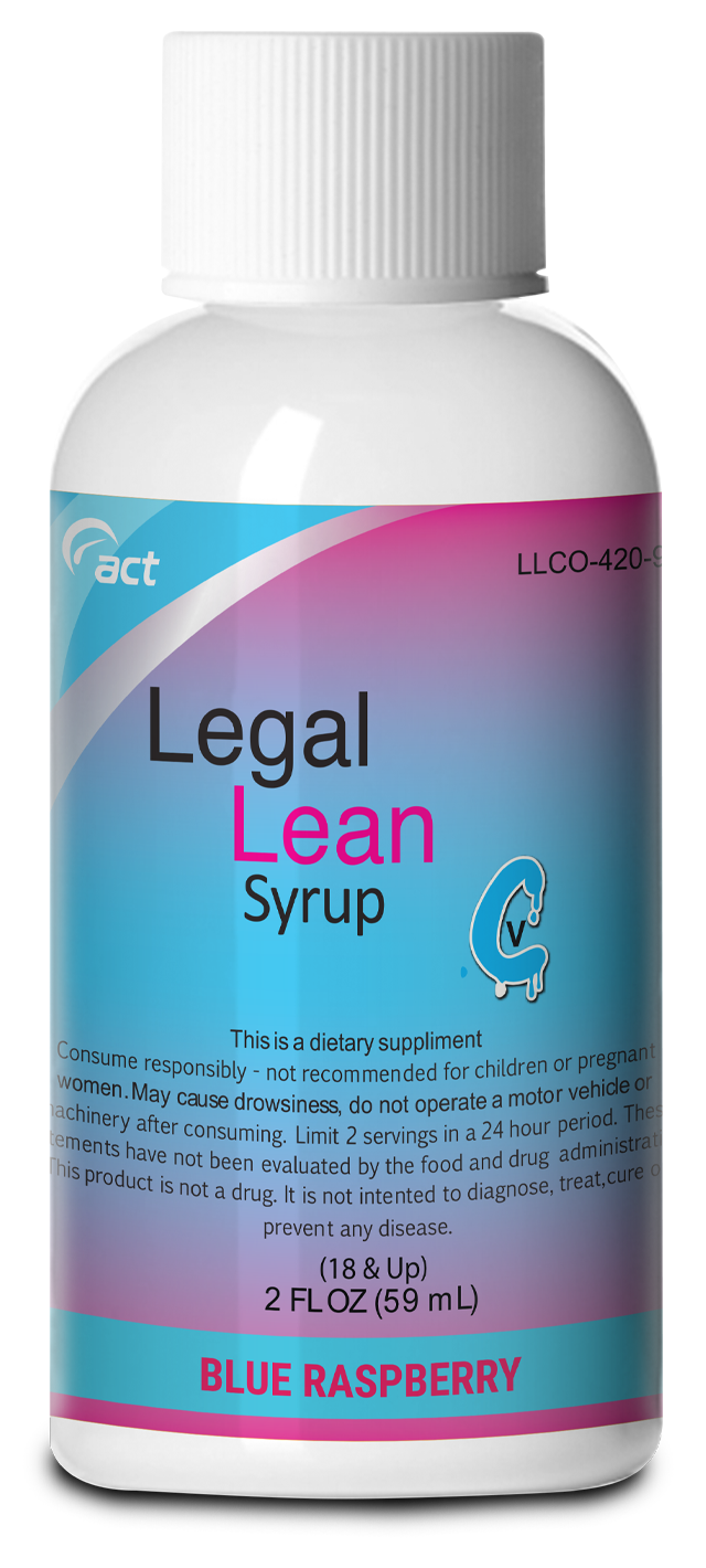 Legal Lean Syrup 59mL - Energy & Enhancement (2oZ) - MK Distro