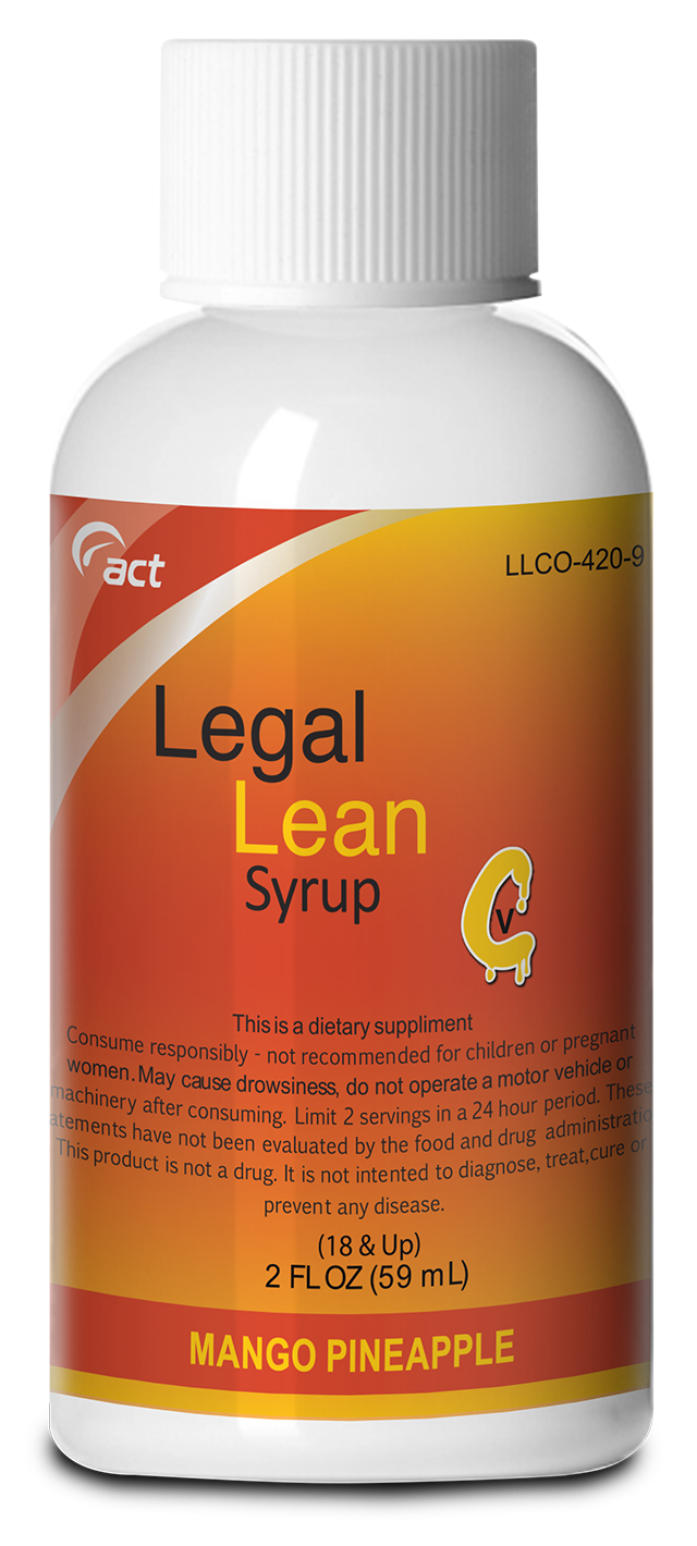 Legal Lean Syrup 59mL - Energy & Enhancement (2oZ) - MK Distro