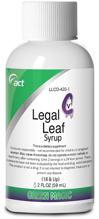 Legal Lean Syrup 59mL - Energy & Enhancement (2oZ) - MK Distro