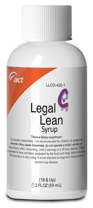 Legal Lean Syrup 59mL - Energy & Enhancement (2oZ) - MK Distro