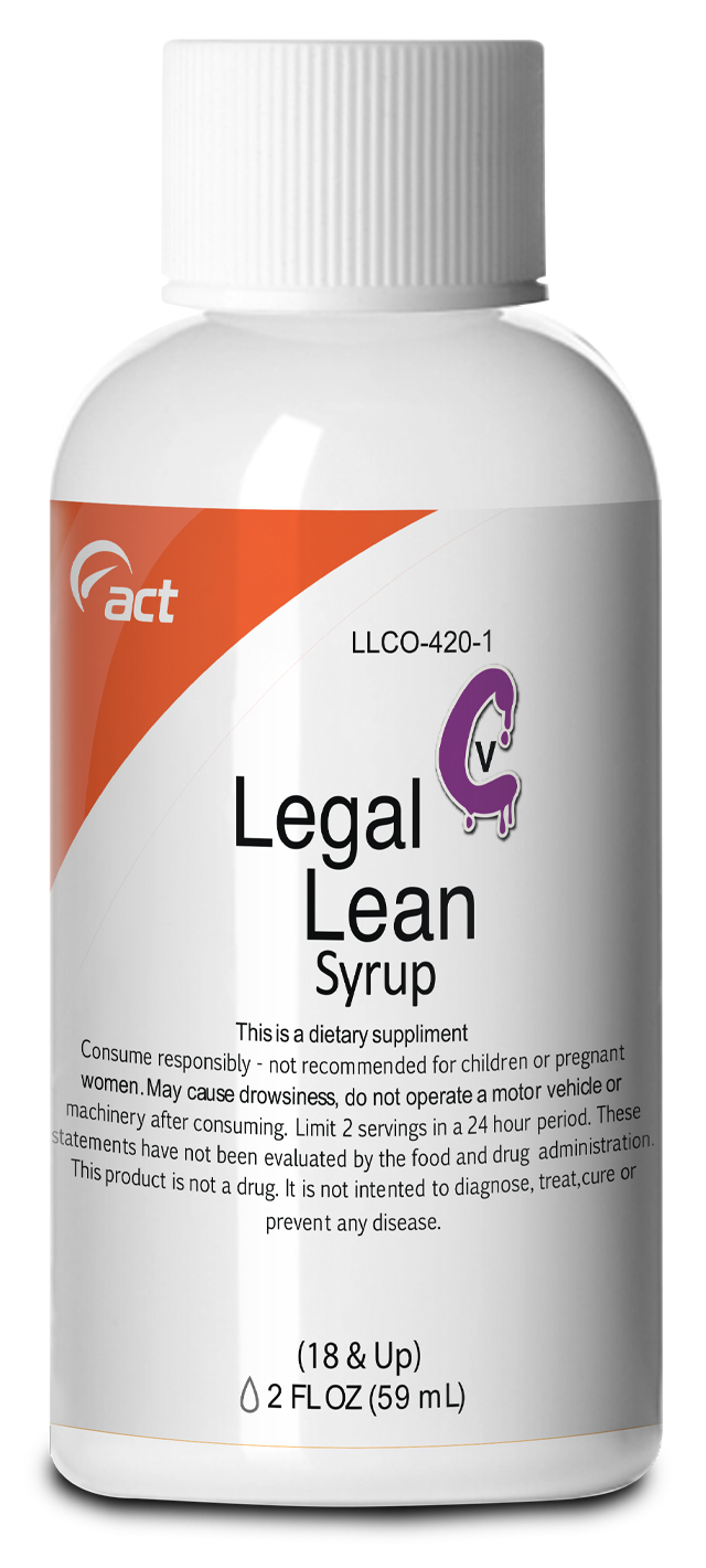 Legal Lean Syrup 59mL - Energy & Enhancement (2oZ) - MK Distro