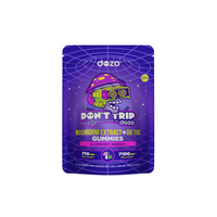 Dozo - Don't Trip Dozo (Mushroom Extract + D9 THC) - Gummies & Edibles (7100mg x 10) - MK Distro