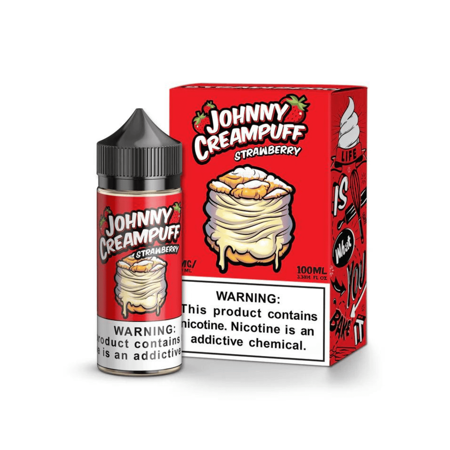 Johnny Creampuff - Premium E-Liquid (100mL / 3mg)