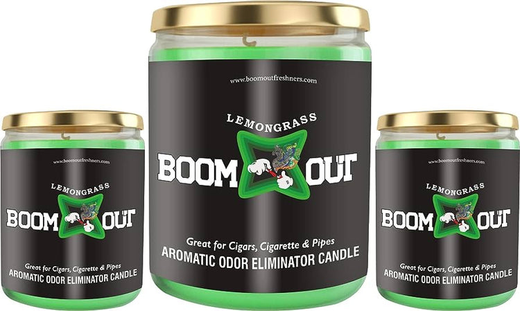 Boom Out - Odor Eliminator Candles - MK Distro