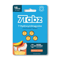 7Tabz Hydroxymitragynine Tablets (15mg x 4ct) - Kratom Capsules (Box of 10)