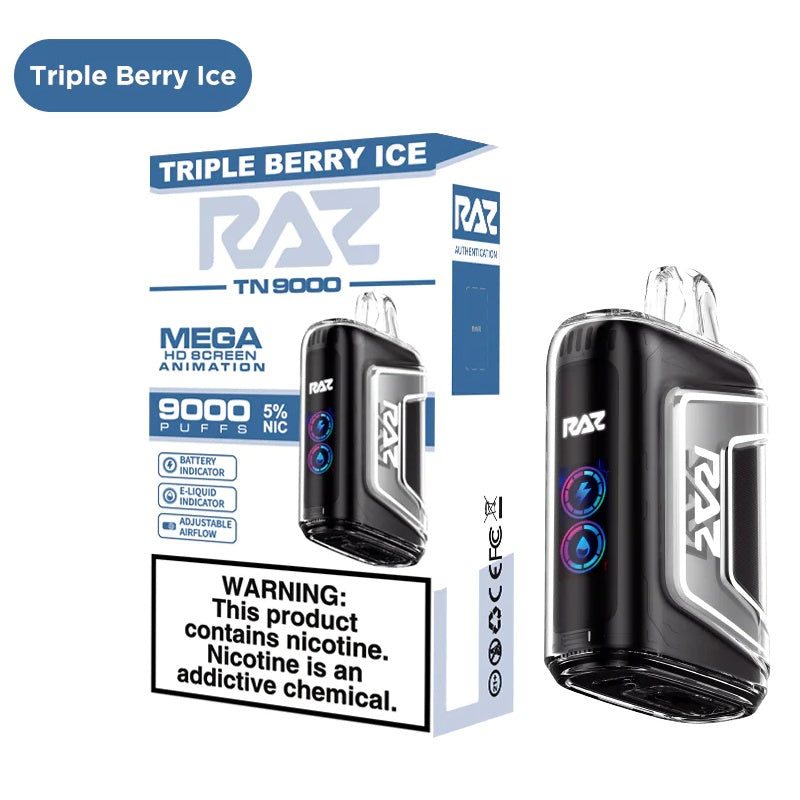 RAZ TN9000 - Disposable Vape (5% - 9000 Puffs) - Box of 5