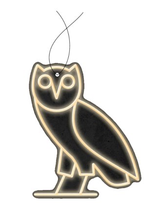 Exotic Fresh Air freshener - Ovo Owl - Lemon - MK Distro