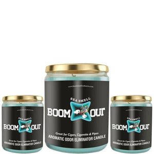 Boom Out - Odor Eliminator Candles - MK Distro