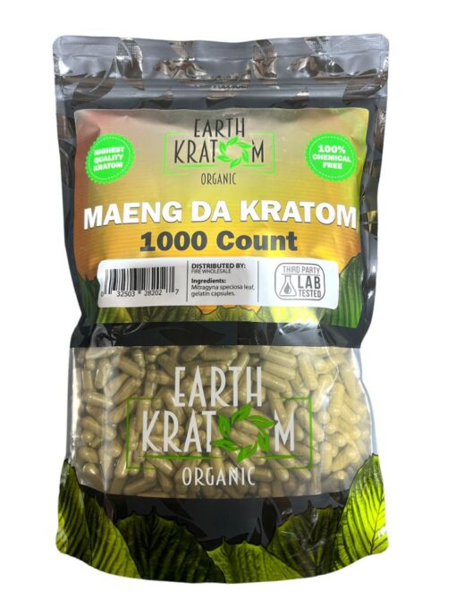 Earth Kratom - Kratom Capsules - MK Distro