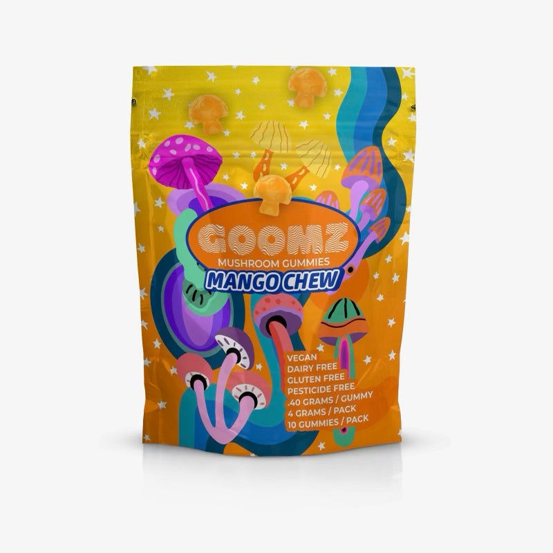 Goomz - Premium Mushroom (Vegan Dairy Free Gluten Free) - Gummies (4g x 10) - MK Distro