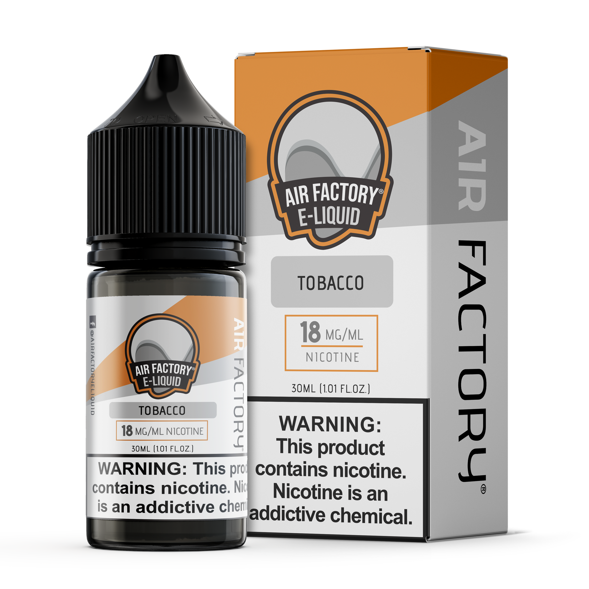 Air Factory - Salt Nic E-Liquid (30mL / 18 mg)