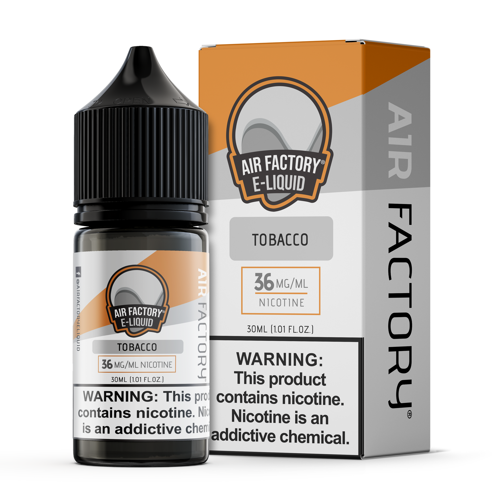 Air Factory - Salt Nic E-Liquid (30mL / 36 mg)