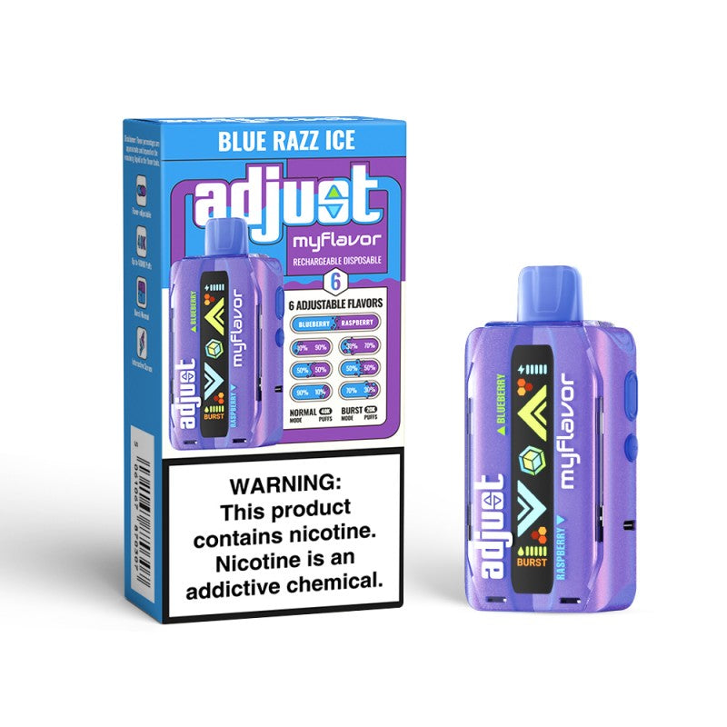 Adjust Myflavor - Disposable Vape (5% - 40000 Puffs) - Box of 5