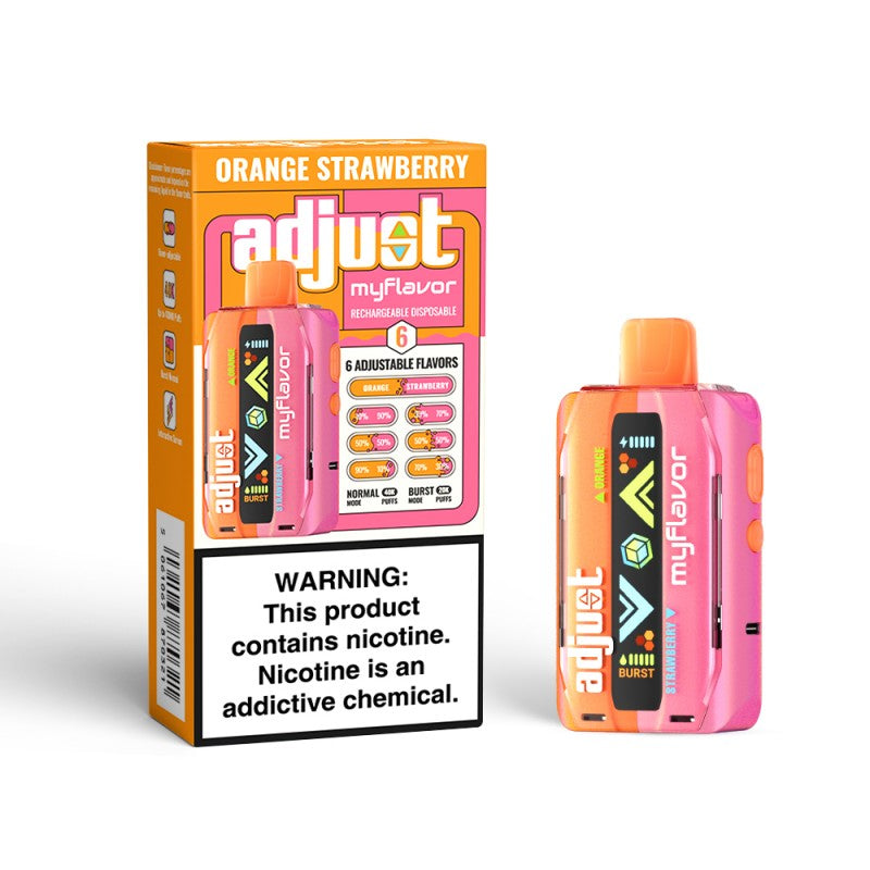 Adjust Myflavor - Disposable Vape (5% - 40000 Puffs) - Box of 5