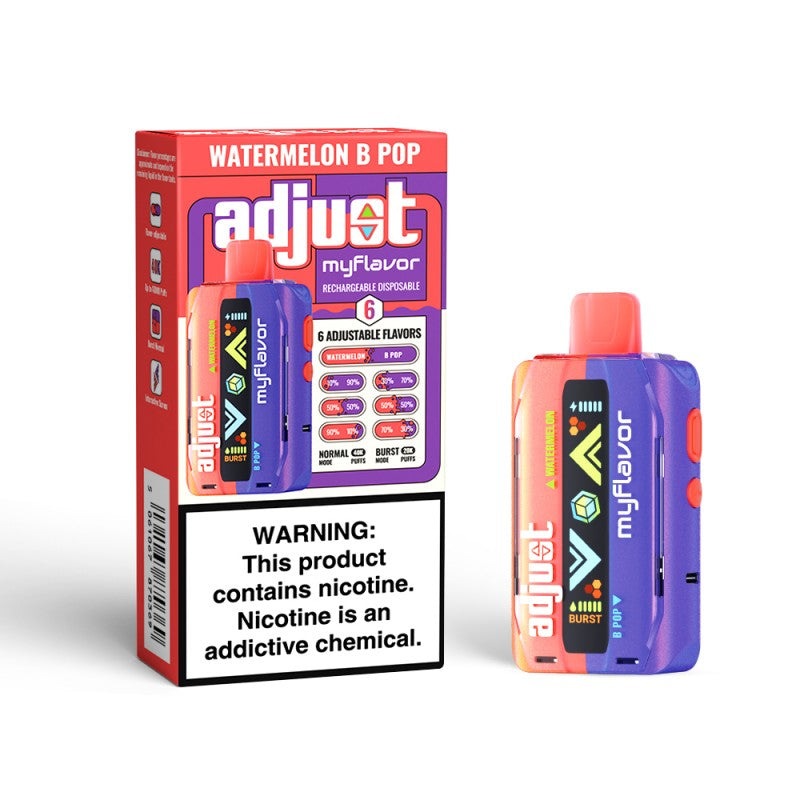 Adjust Myflavor - Disposable Vape (5% - 40000 Puffs) - Box of 5