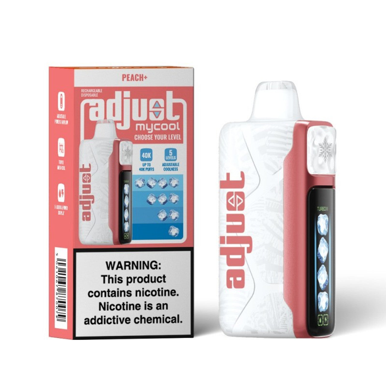 Adjust Mycool - Disposable Vape (5% - 40000 Puffs) - Box of 5