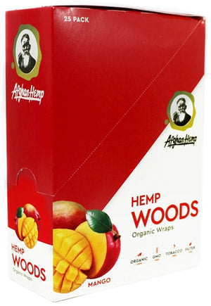 Afghan Hemp Woods - Organic Wraps (25 x 2) - MK Distro