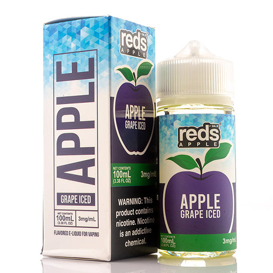 Daze Reds Apple Iced - Premium E-Liquid (100mL / 3mg)