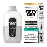 Fifty Bar - Built In The USA - Disposable Vape (5% - 20,000 Puffs) - Box of 5