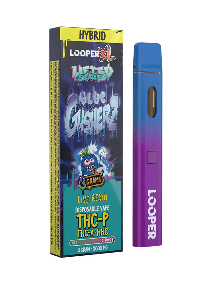 Looper XL Live Resin - Hemp Disposables (3g x 5) - MK Distro