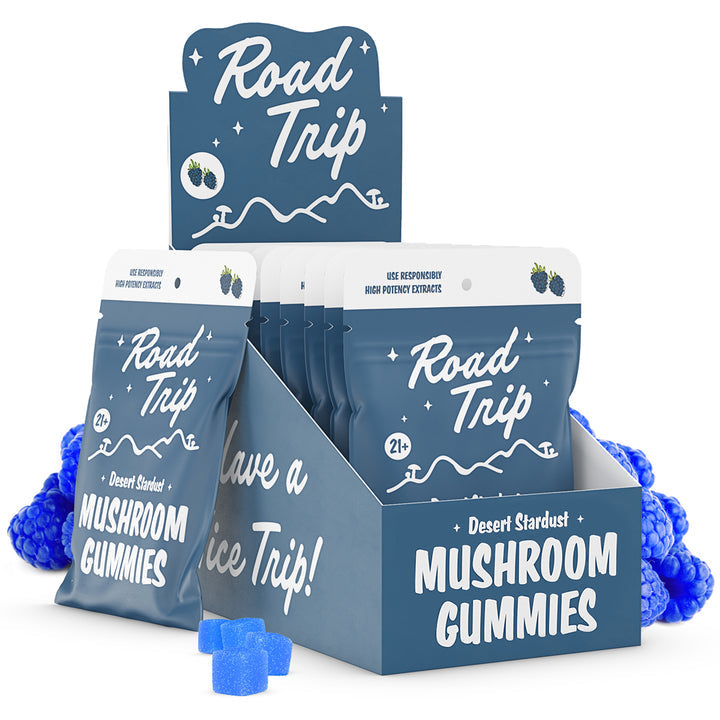 Road Trip - Mushroom Vegan Gummies 2ct (Box of 30)